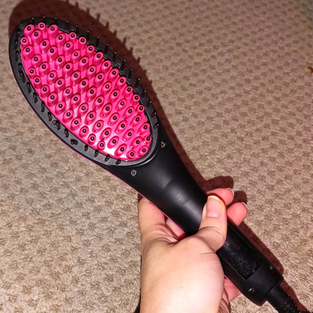 Ceramic Hair straightening Brush